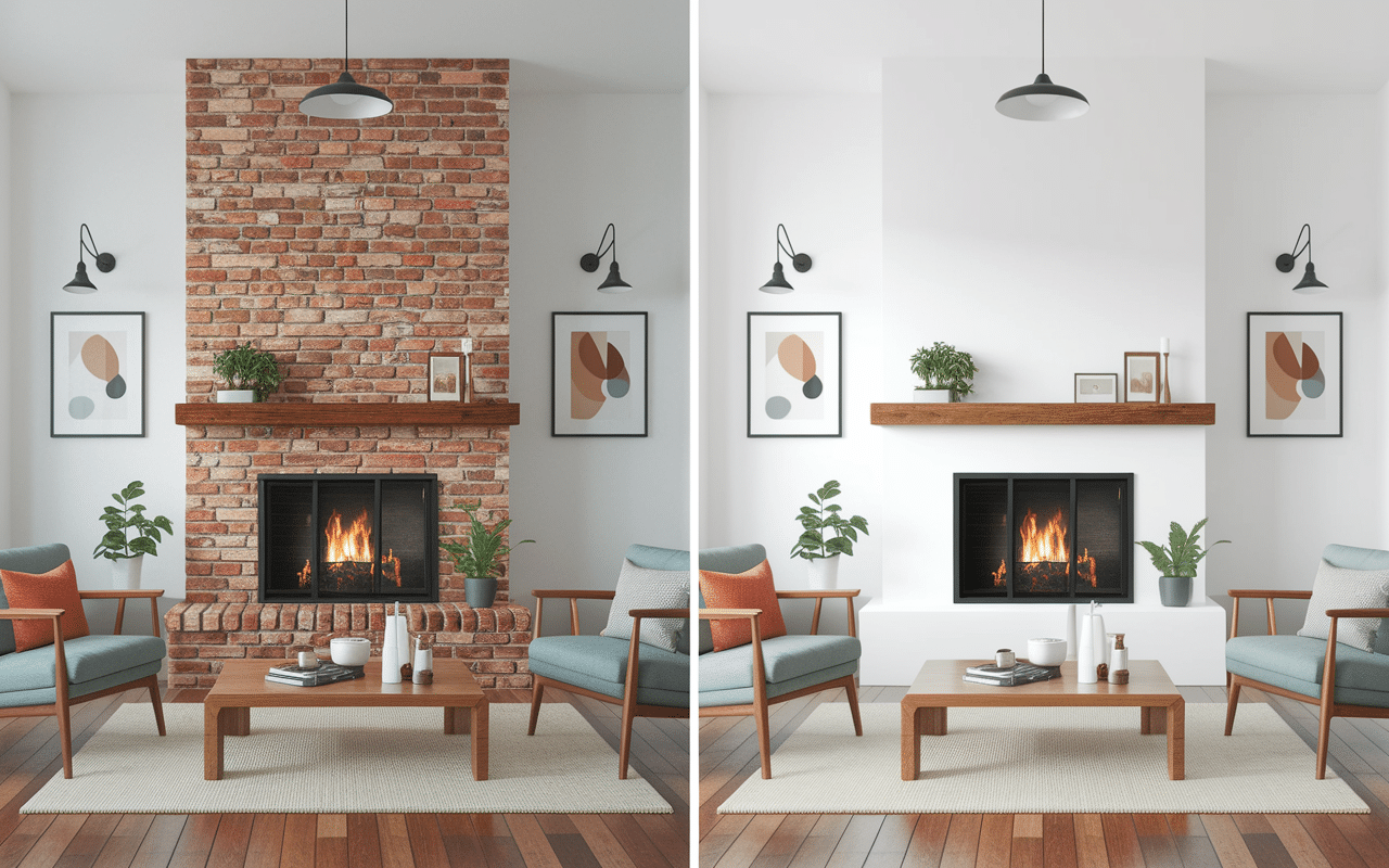 Avant Après Relooker Cheminée Rustique : 15 Idées