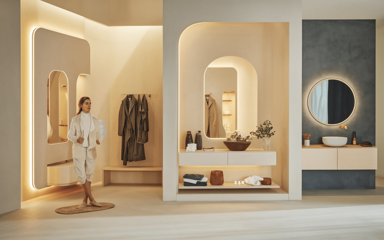 Showroom Aubade avec conseiller et échantillons