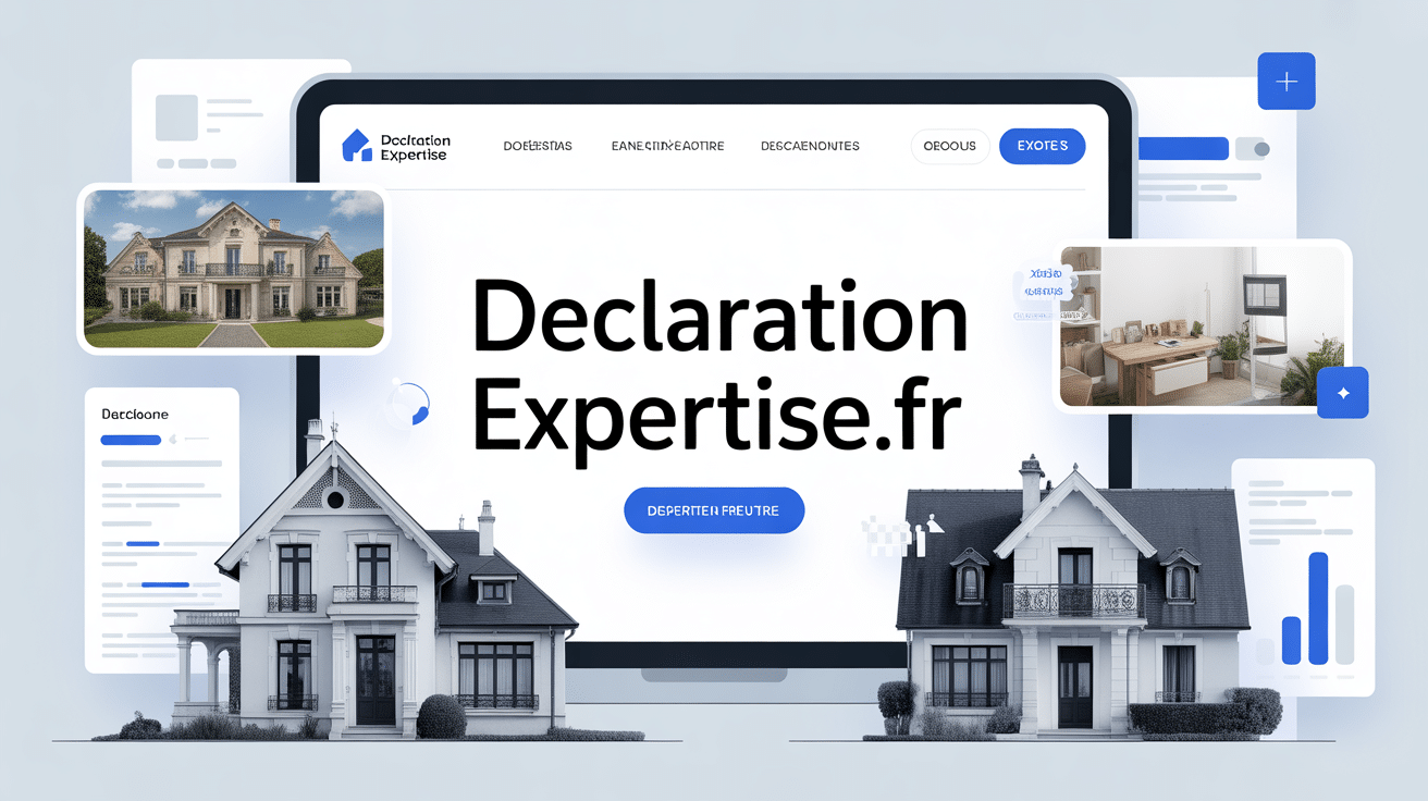 Interface moderne declarationexpertise.fr