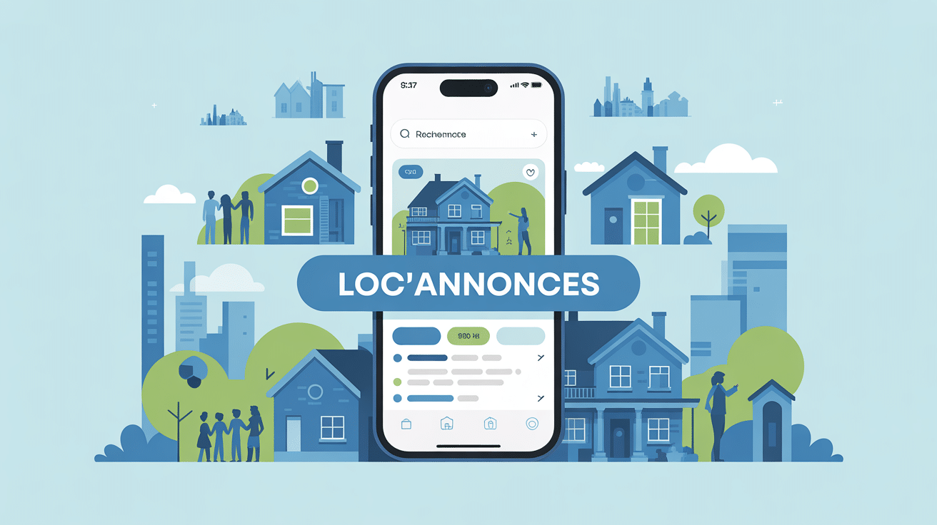 Illustration smartphone LOC'annonces
