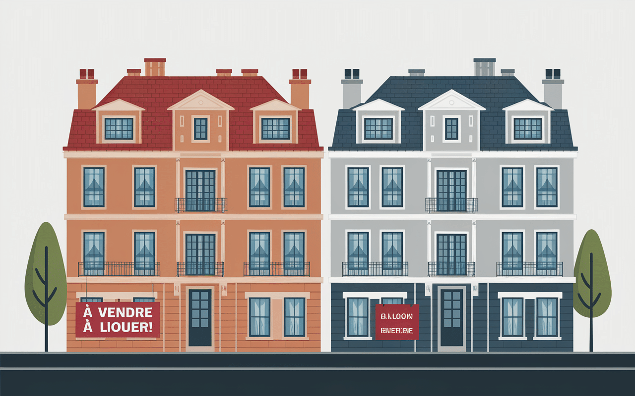 Immeubles résidentiels Haussmanniens des Cinq Avenues