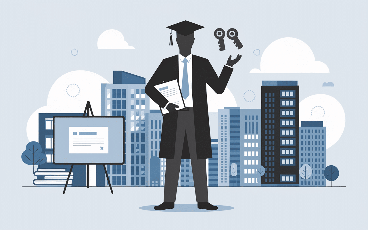 Transition enseignement à immobilier Didier Mathus