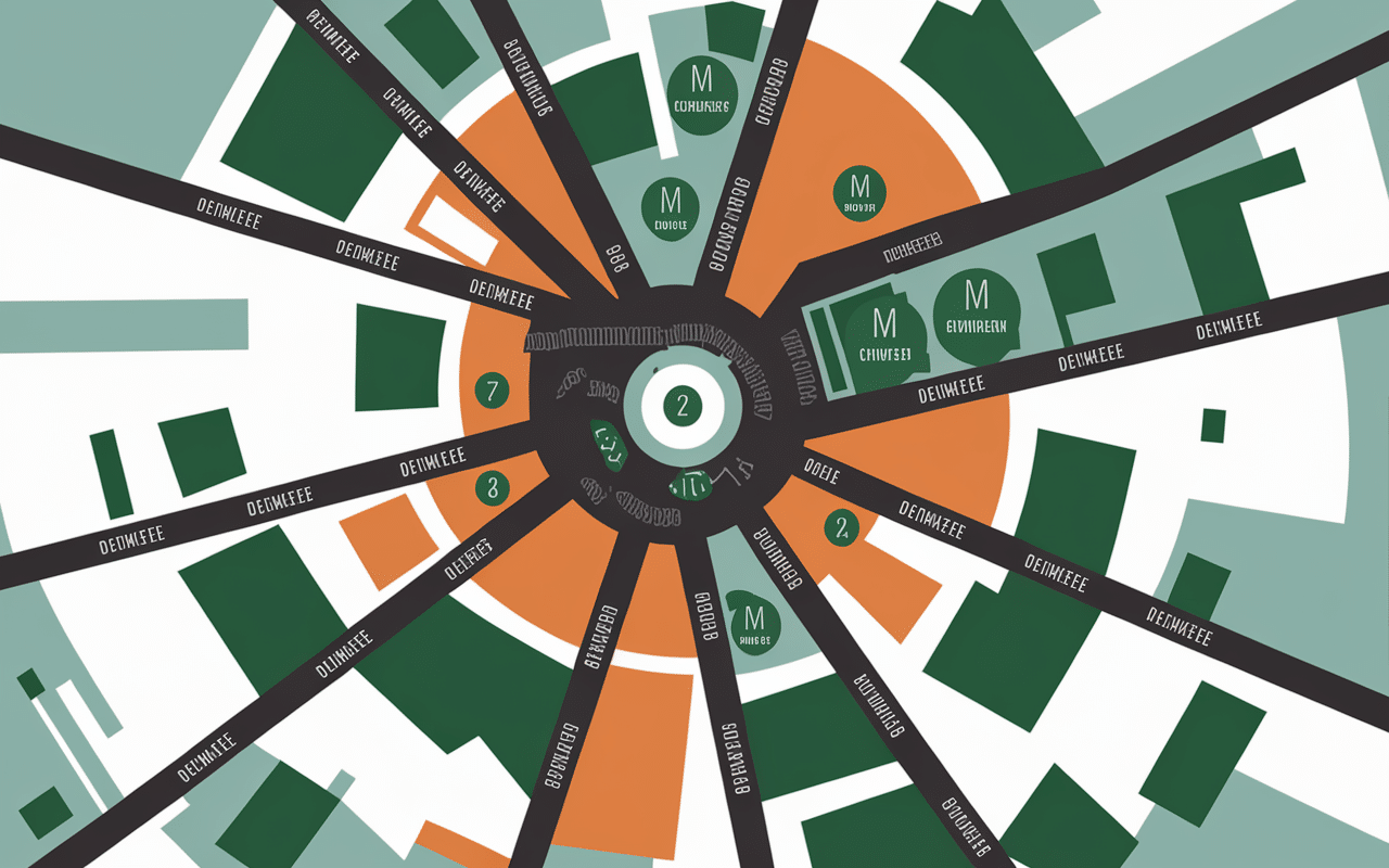 Carte des rues de Nantes