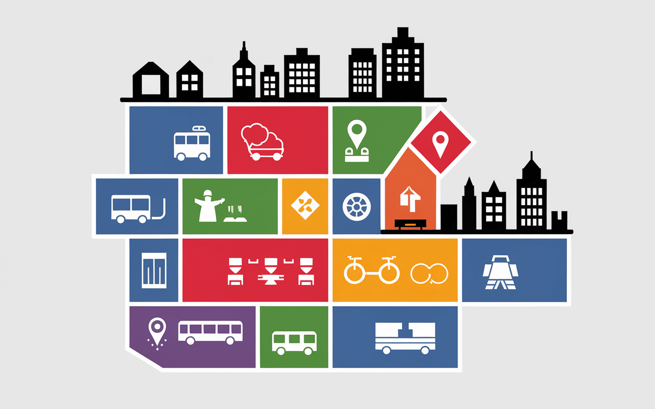 Carte zones urbaines loi place de parking par appartement exceptions
