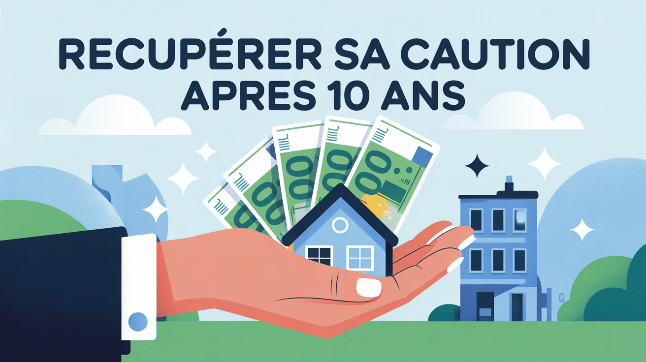 Main tenant clés et euros récupération caution après 10 ans location