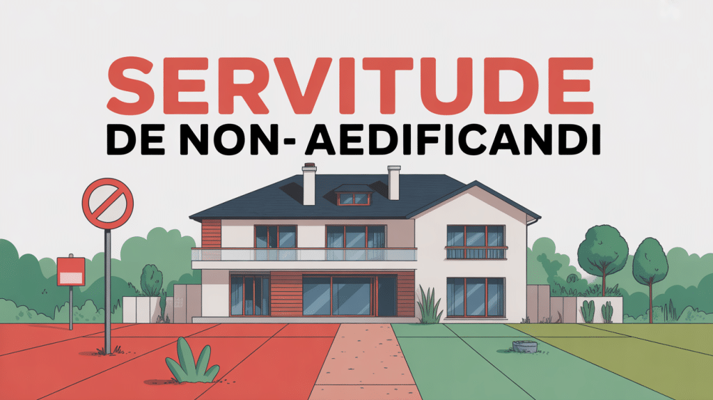 servitude de non aedificandi illustration maison interdite