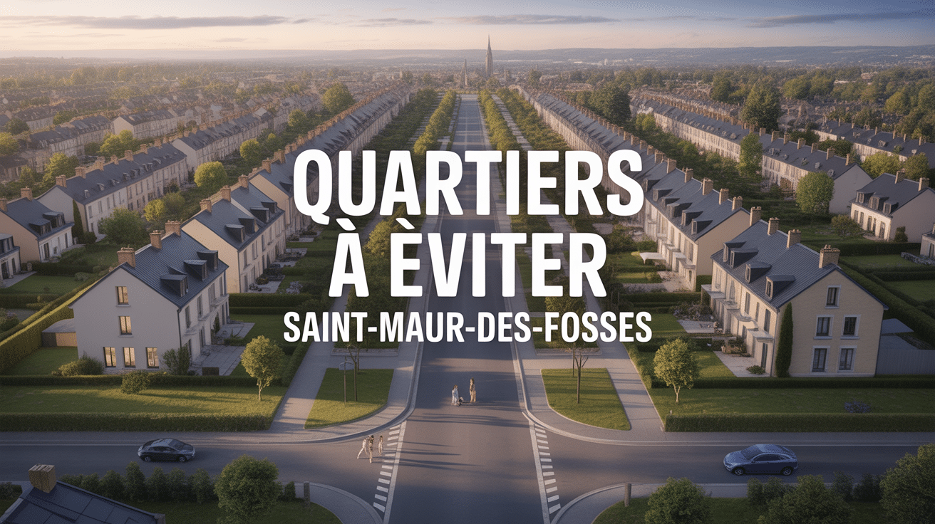 Vue d'ensemble quartier à éviter saint-maur-des-fossés