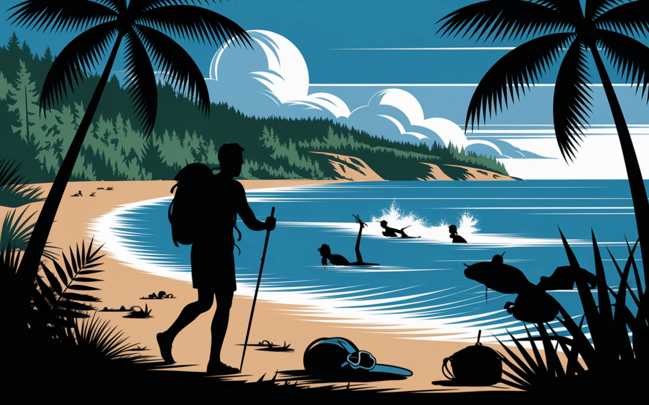 baignade randonnée plage de l'ostriconi corse