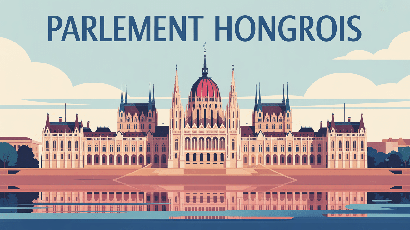 budapest parlement vue extérieure fleuve