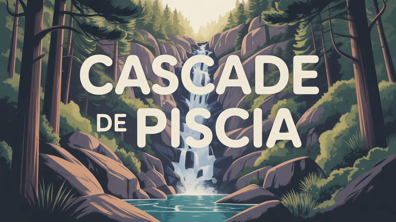 Cascade de Piscia 60 mètres forêt corse