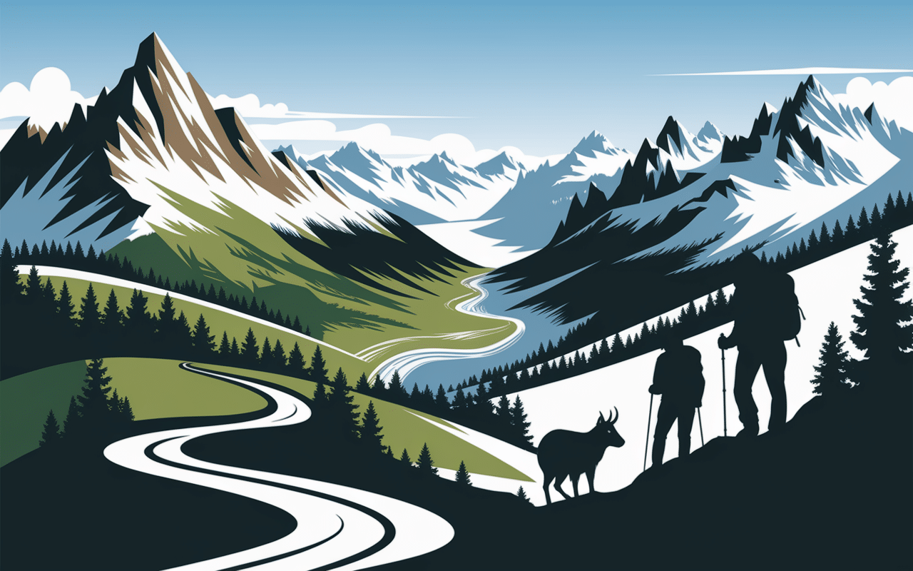 Randonnée Gimmelwald sentier alpin marmottes