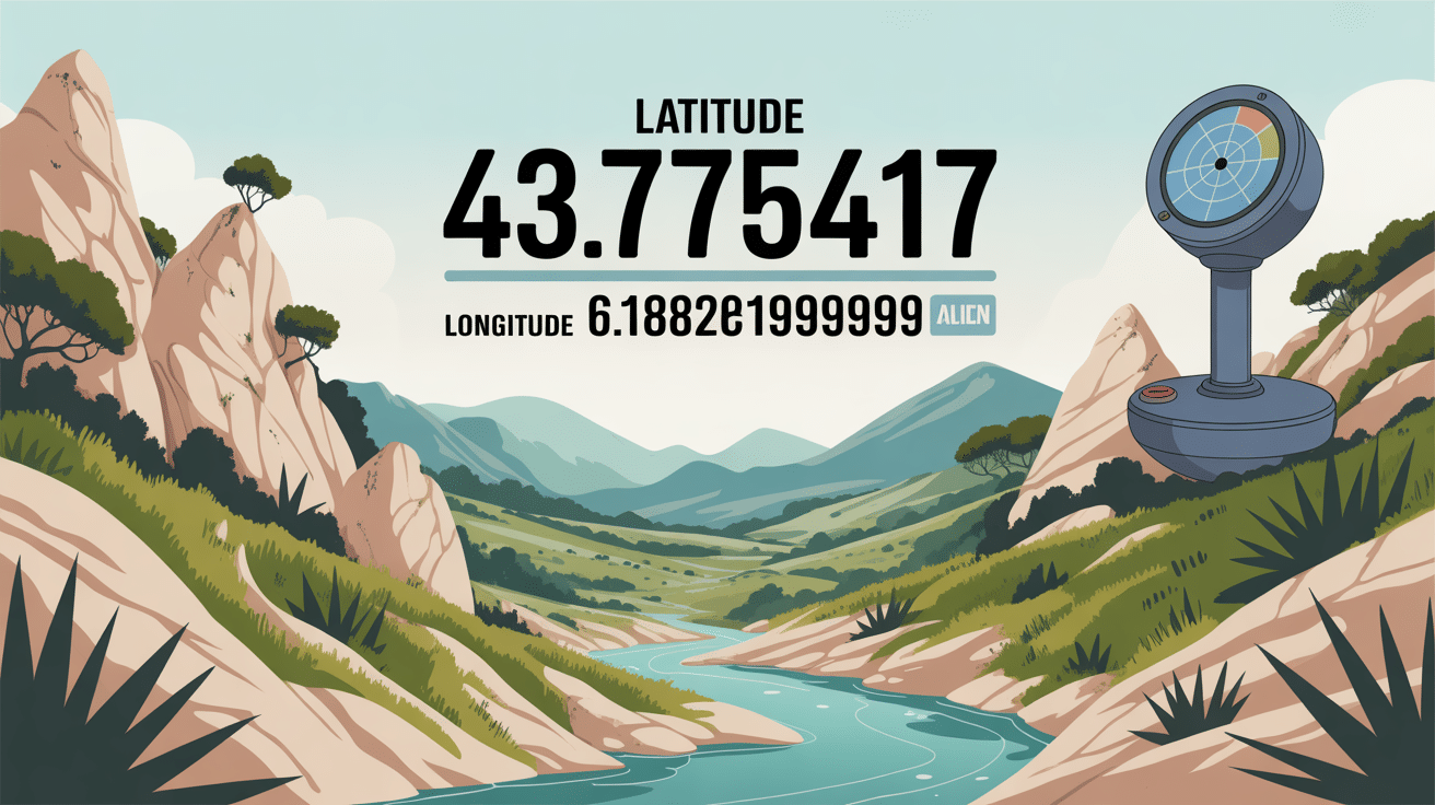 Paysage montagne GPS latitude 43.7715417 longitude 6.18982619999997