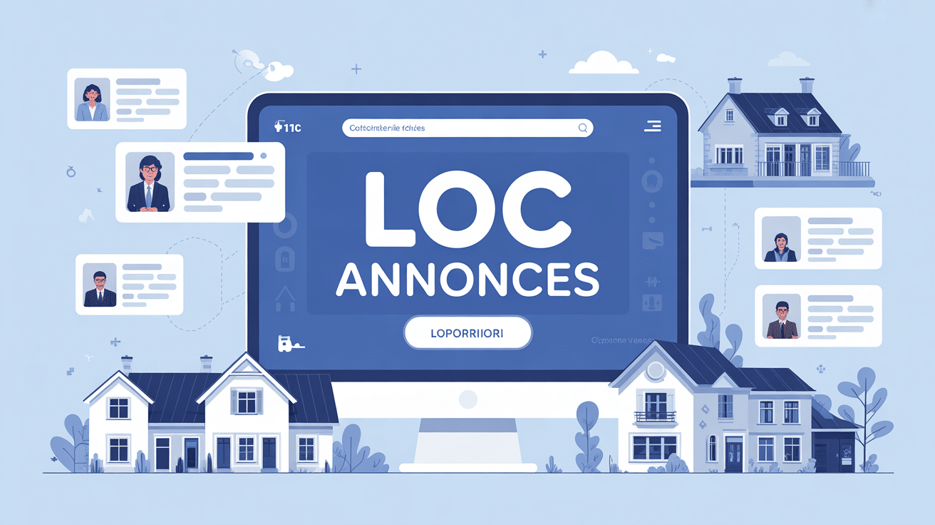 loc annonces recherche immobilière écran bleu