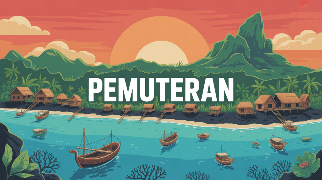 vue panoramique pemuteran indonesia plage volcanique