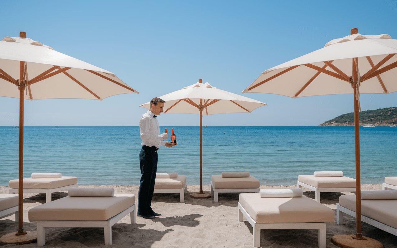 services premium plage privée villefranche sur mer