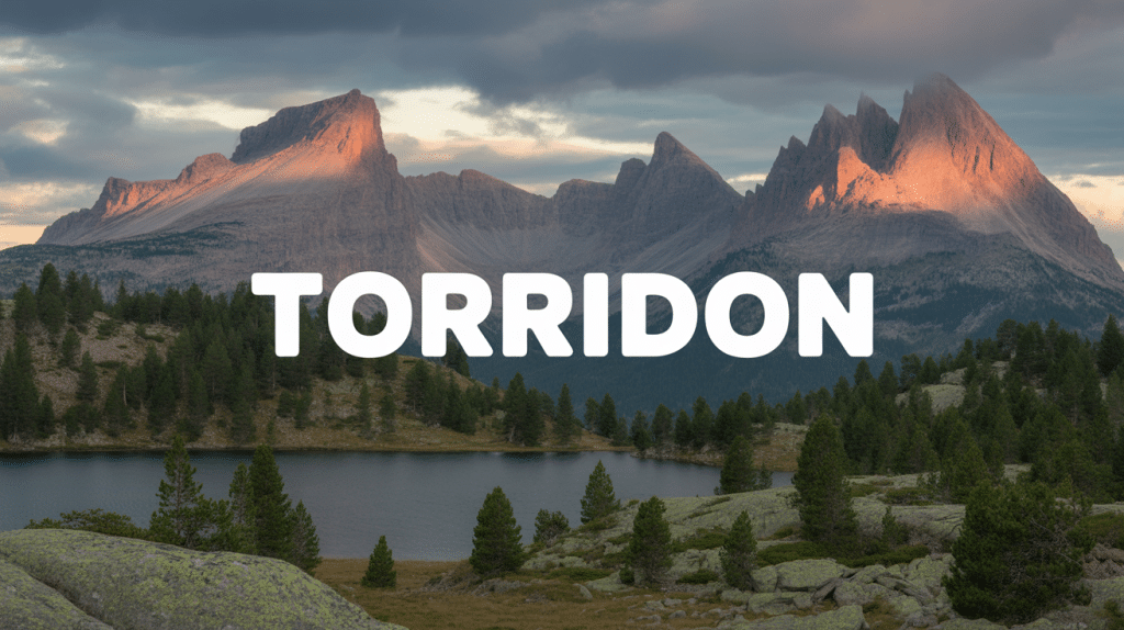 Vue montagneuse torridon Highlands