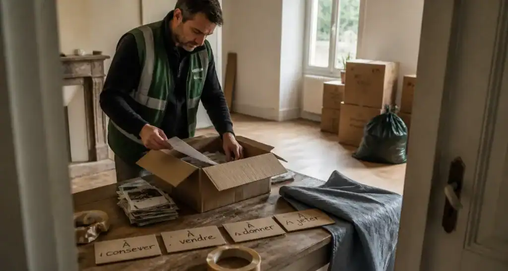 Vidage de maison : étapes, coûts et méthodes pour réussir votre débarras