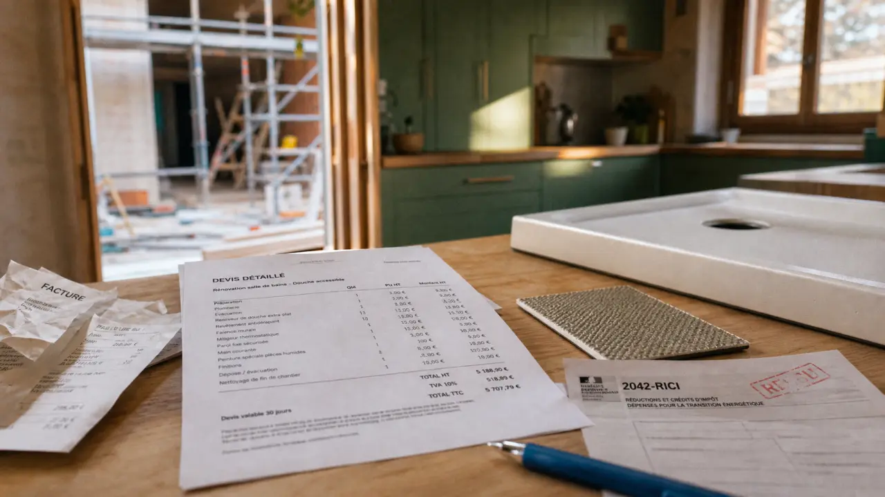 Travaux maison impots : crédit d’impôt 25% et TVA réduite, déclaration 2042-RICI