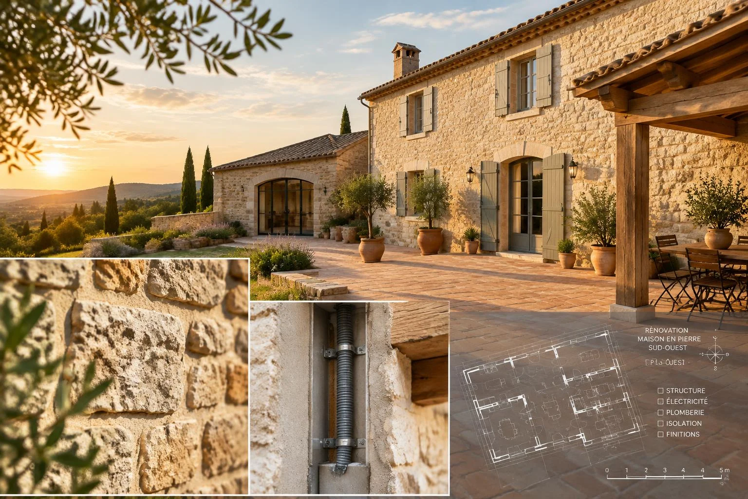 Rénover une maison de caractère dans le Sud-Ouest